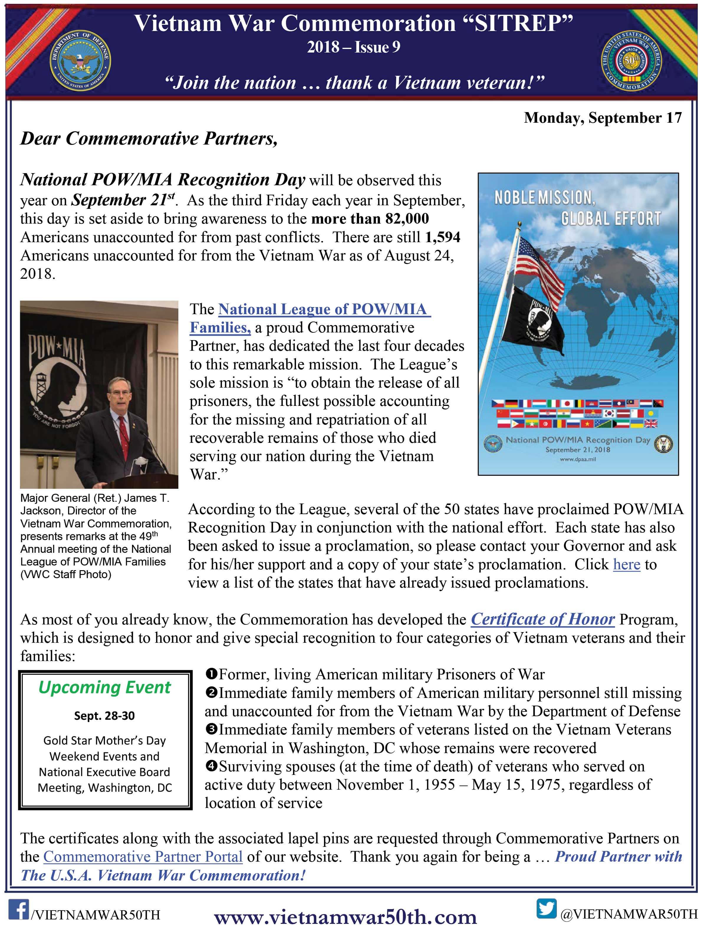SITREP Issue 9
